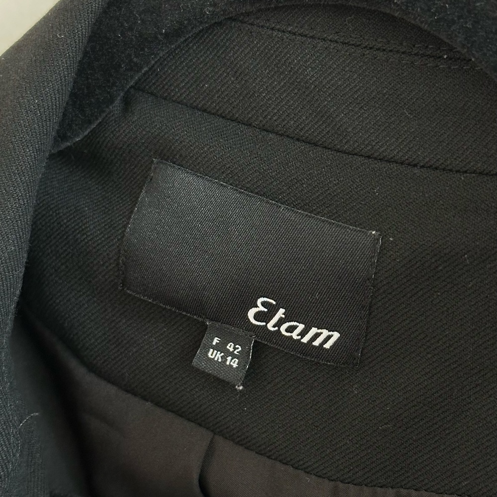 ETAM black jacket/ blazer oversized L - Picture 2 of 3